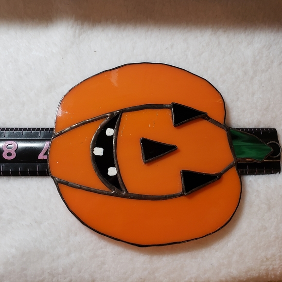 Stained Glass Pumpkin - Picture 7 of 10